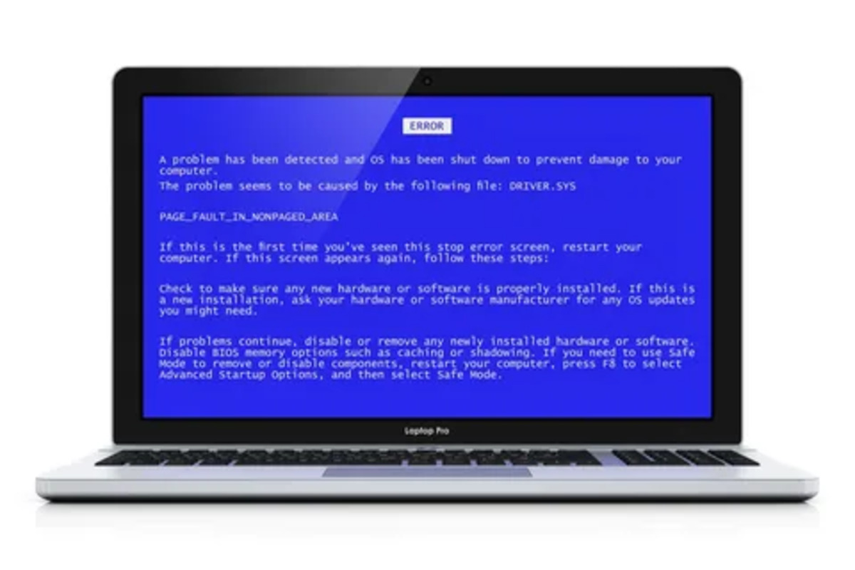 Dell Laptop Blue Screen
